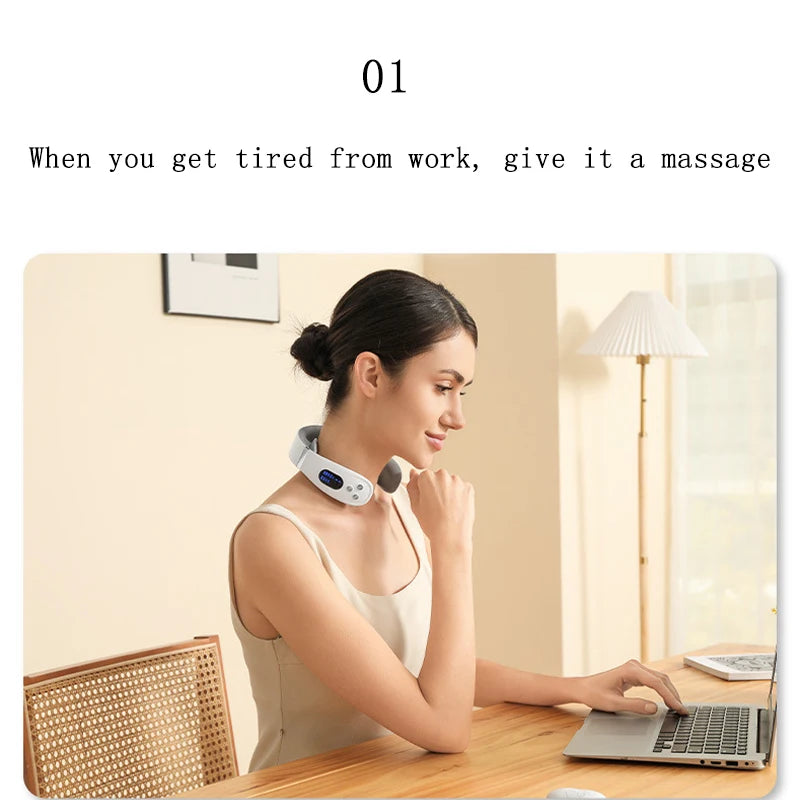 CozyHeat Neck Massager Pillow